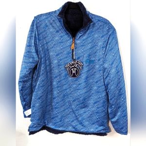 USA Palm Reversible Jacket/Coat Pullover NWT size XS